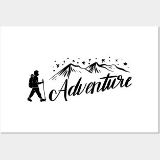 Great Mountain Adventure Posters and Art